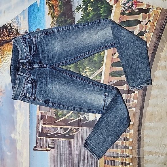 G-Star Raw Skinny Zippered Ankle Jeans Size 26 - Picture 2 of 9